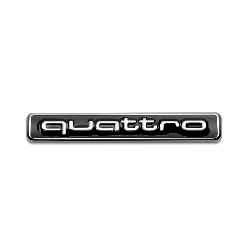 3D Metal Quattro Badge Emblem Audi