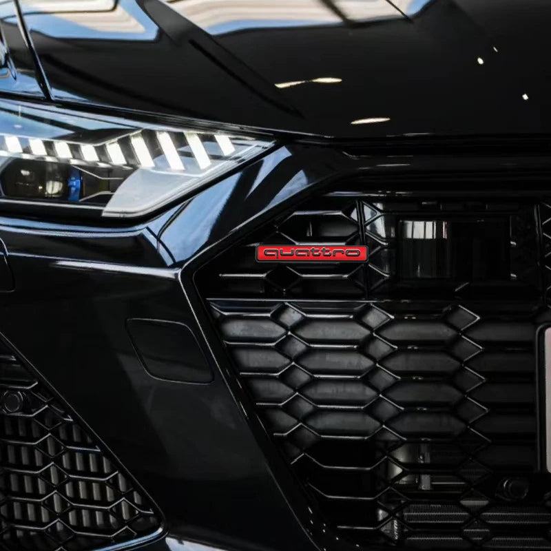 3D Metal Quattro Badge Emblem Audi
