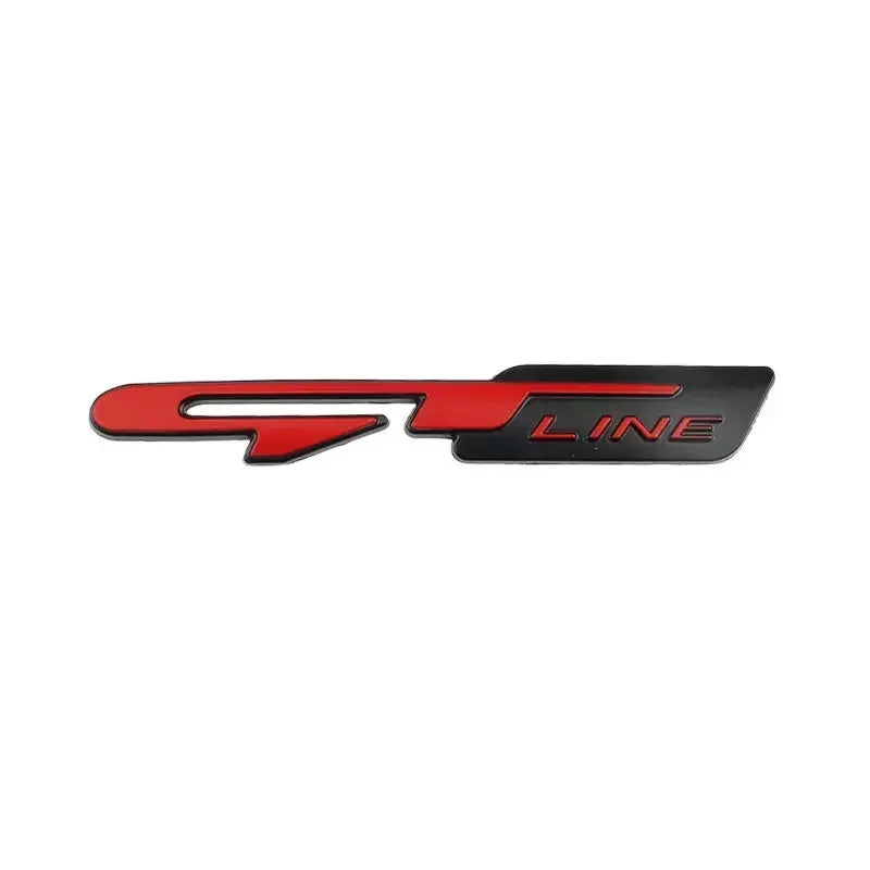 3D Metal GT Line Emblem Badge