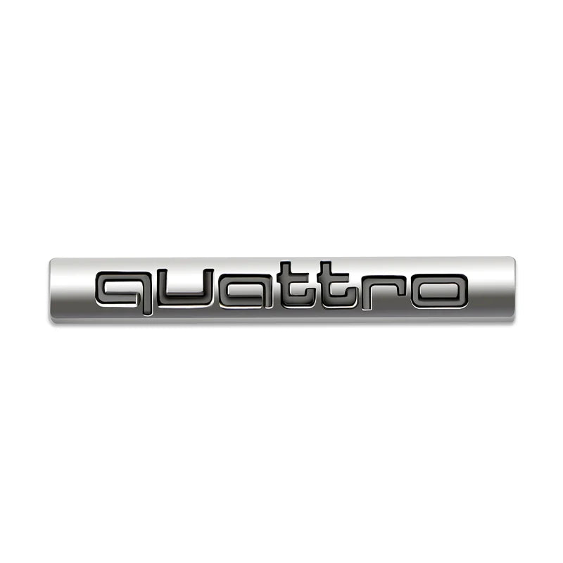 3D Metal Quattro Badge Emblem Audi