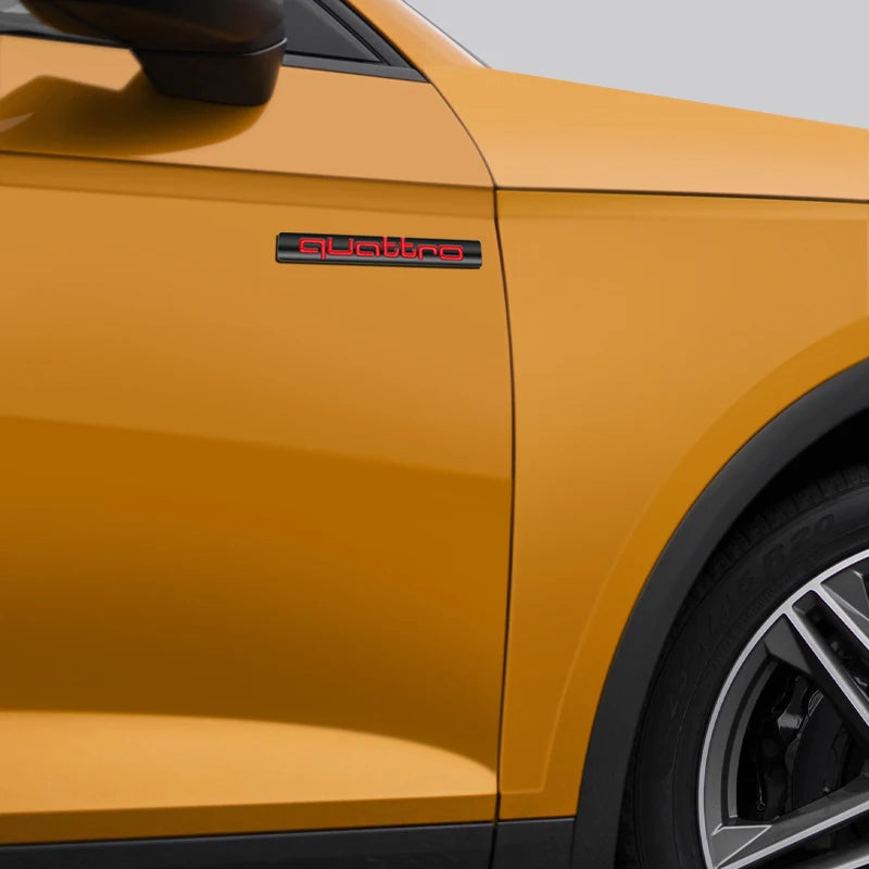 3D Metal Quattro Badge Emblem Audi