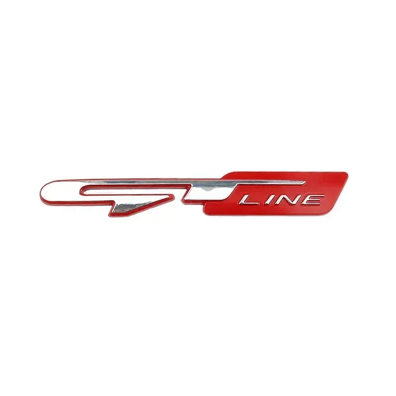 3D Metal GT Line Emblem Badge