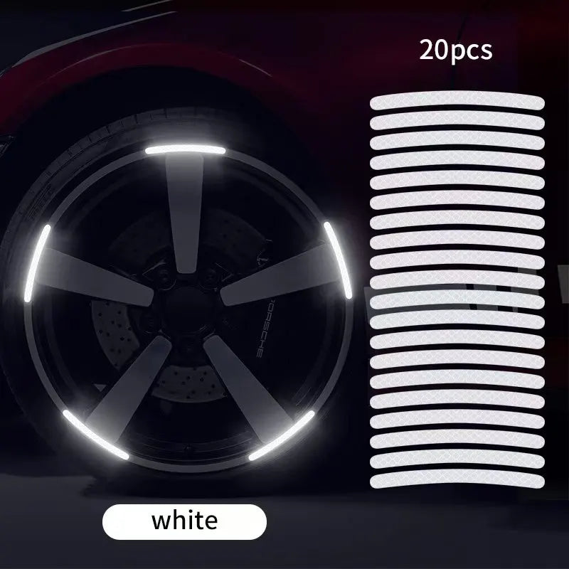 Luminous Wheel Hub  Sticker for Night Driving