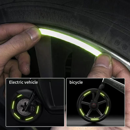 Luminous Wheel Hub  Sticker for Night Driving